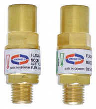 Load image into Gallery viewer, UNIWELD RFAA - Flashback Arrestor Regulator Oxy/Fuel