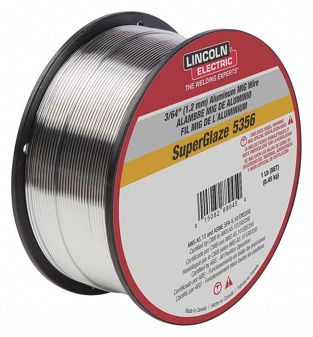 LINCOLN ELECTRIC ED030314 - MIG Welding Wire 5356 .045 Spool