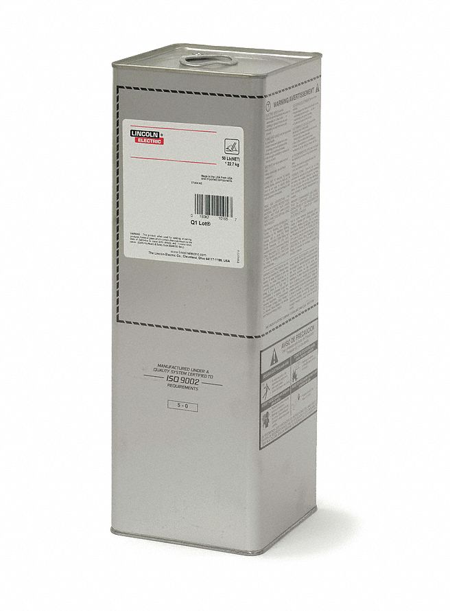 LINCOLN ELECTRIC ED028280 - Stick Elect. 7018 MR 3/32 In 14 L 50 lb.