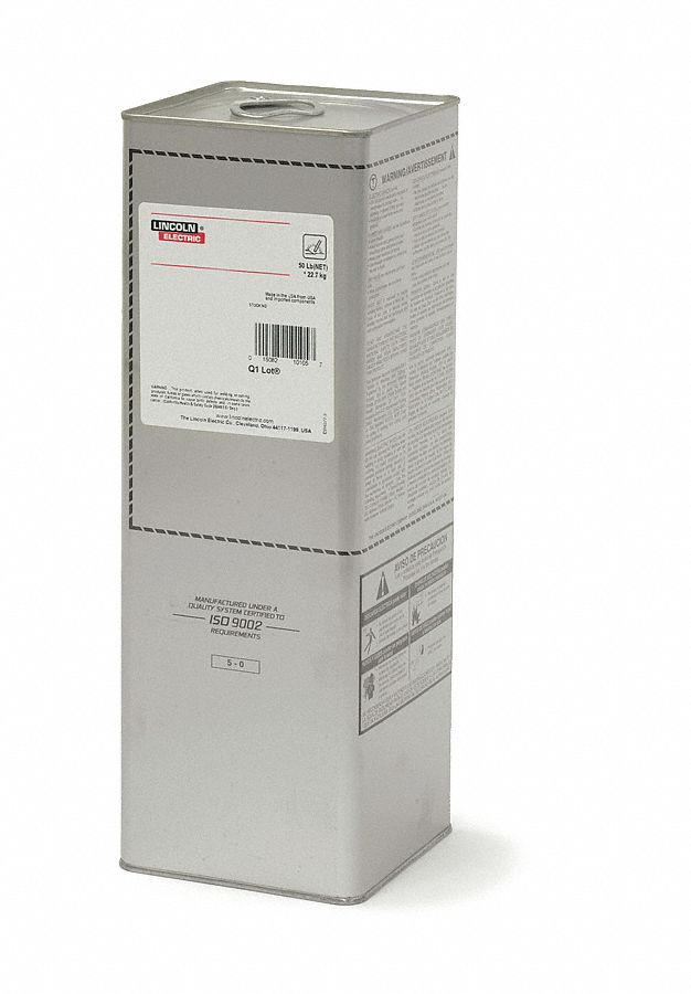 LINCOLN ELECTRIC ED010105 - Stick Electrode 6011 1/8 In 14 L 50 lb.