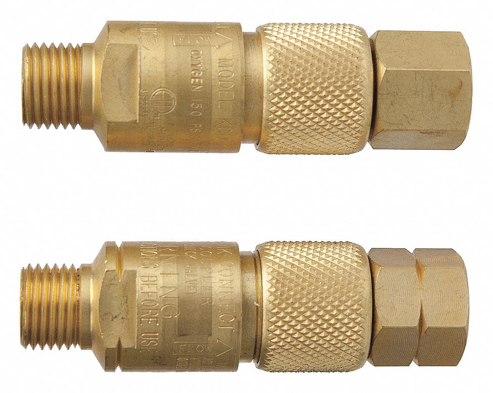 VICTOR 06560000 - Hose Quick Connect Brass 9/16in-18 PK2
