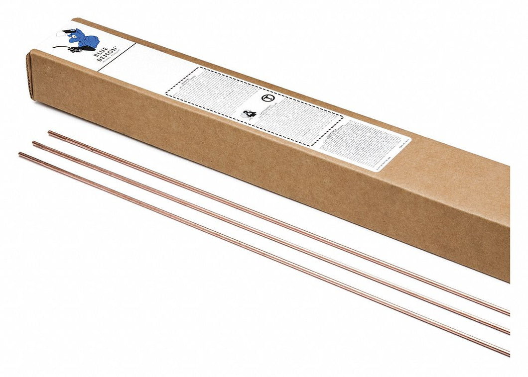 BLUE DEMON RG4509410T - Oxy-Acetylene Gas Weld Rod 3/32X36 10lb