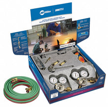 Load image into Gallery viewer, MILLER ELECTRIC MBA30510LP - Combination Torch LP Toolbox Outfit
