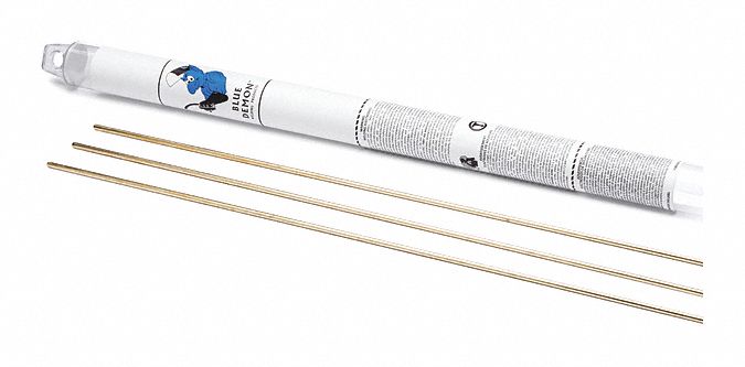 BLUE DEMON LFBB06301T - Low Fume Brnz Gas Brazing Rod 1/16 1lb