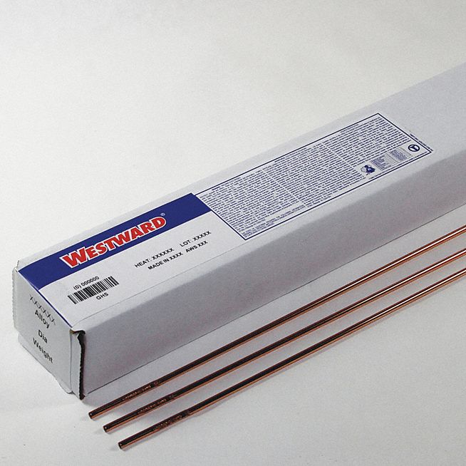 WESTWARD 23XM50 - Gas Welding Rod Carbon Steel R-45 3/32