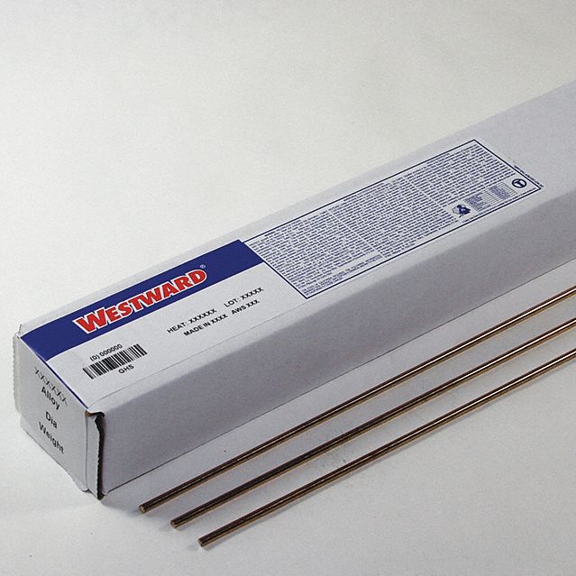 WESTWARD 41R242 - Welding Rod ERCuSi-A 1/8 In Dia. 10 lb.