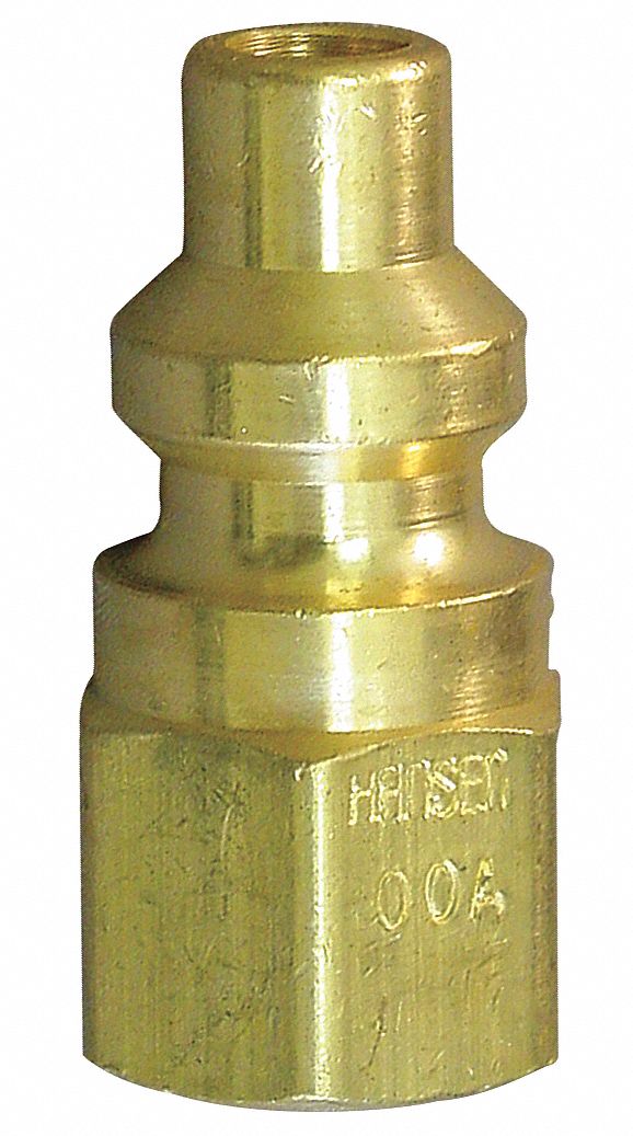EATON HANSEN 02A - Coupler Plug (F)NPT 1/4 Brass