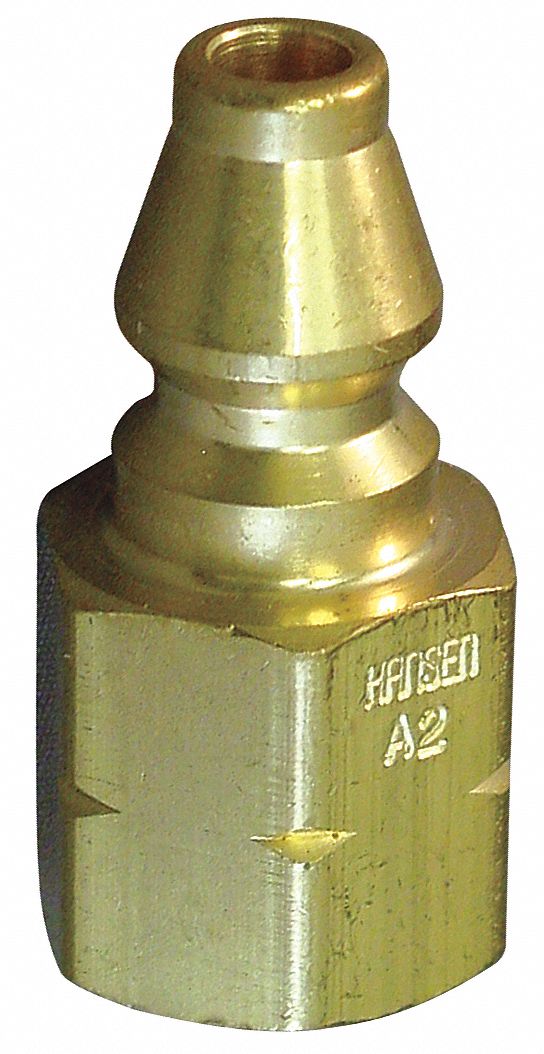 EATON HANSEN A2 - Coupler Plug (F)NPT 1/4 Brass