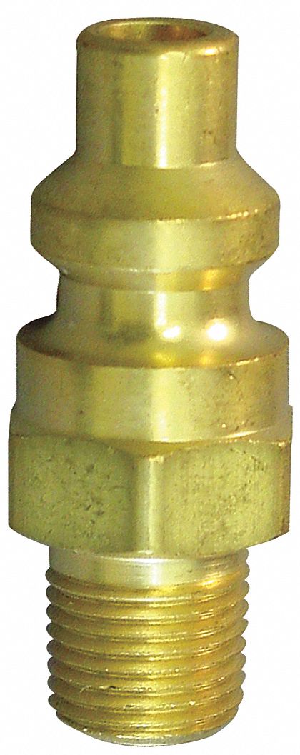 EATON HANSEN A3P - Coupler Plug (M)NPT 1/4 Brass