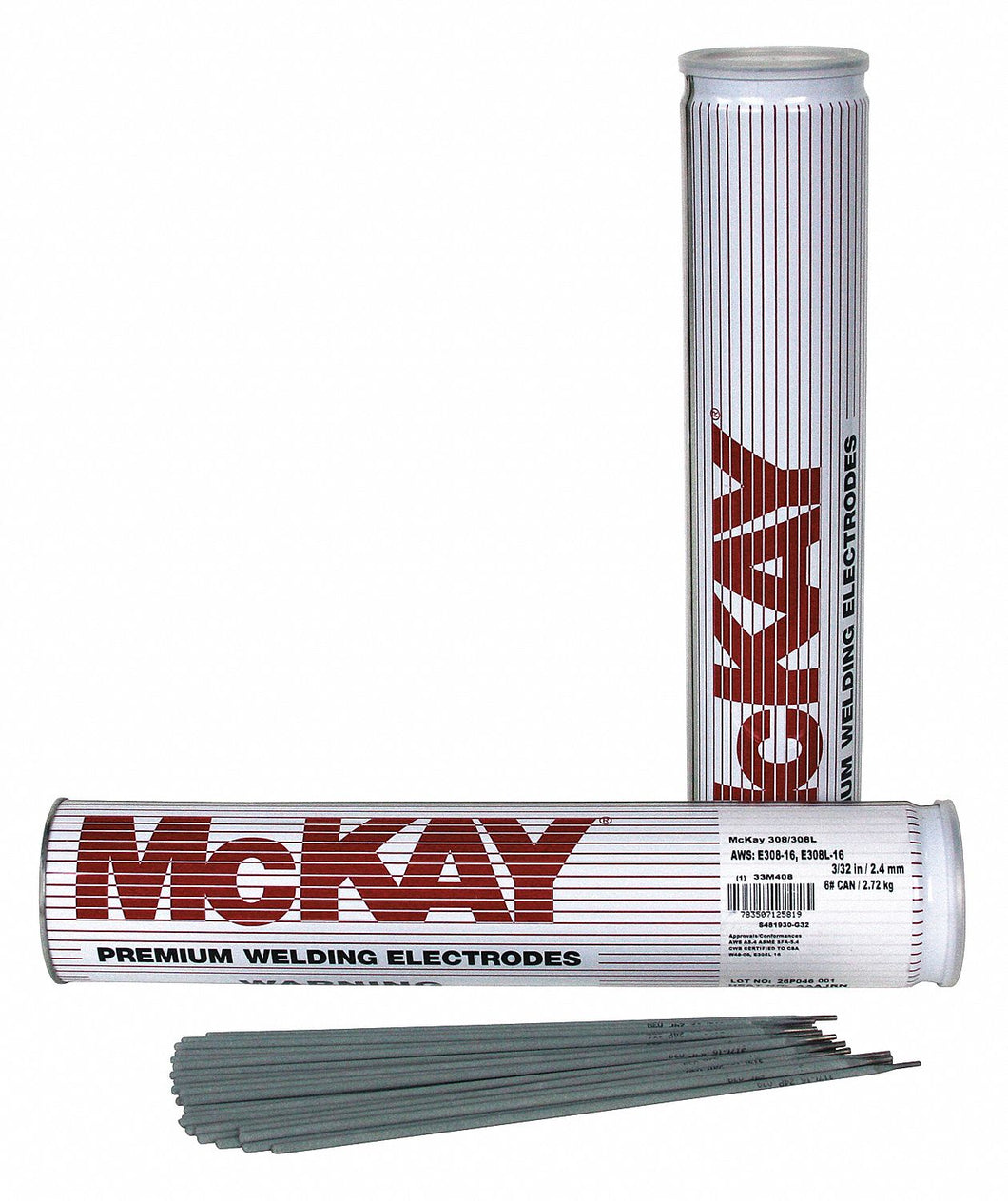 MCKAY S481944G33 - Stick Electrode E308/308L-16 1/8 10lb.