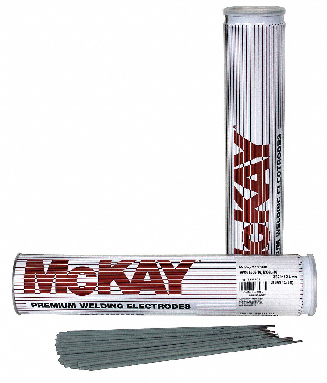 MCKAY S482944G33 - Stick Electrode E316/316L-16 1/8 10lb.