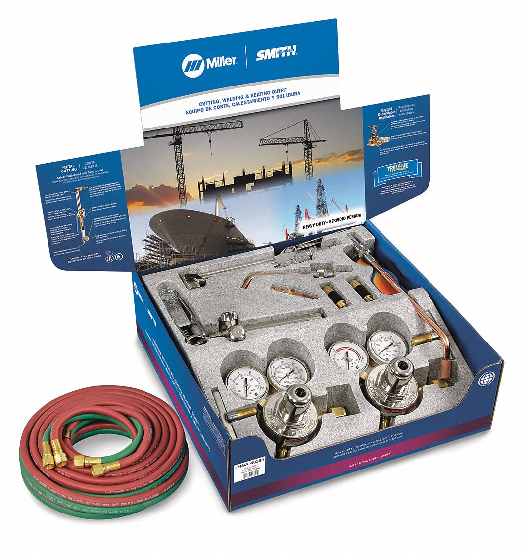 MILLER ELECTRIC HBA40300 - Gas Welding Outfit 40-175-540 40-15-300