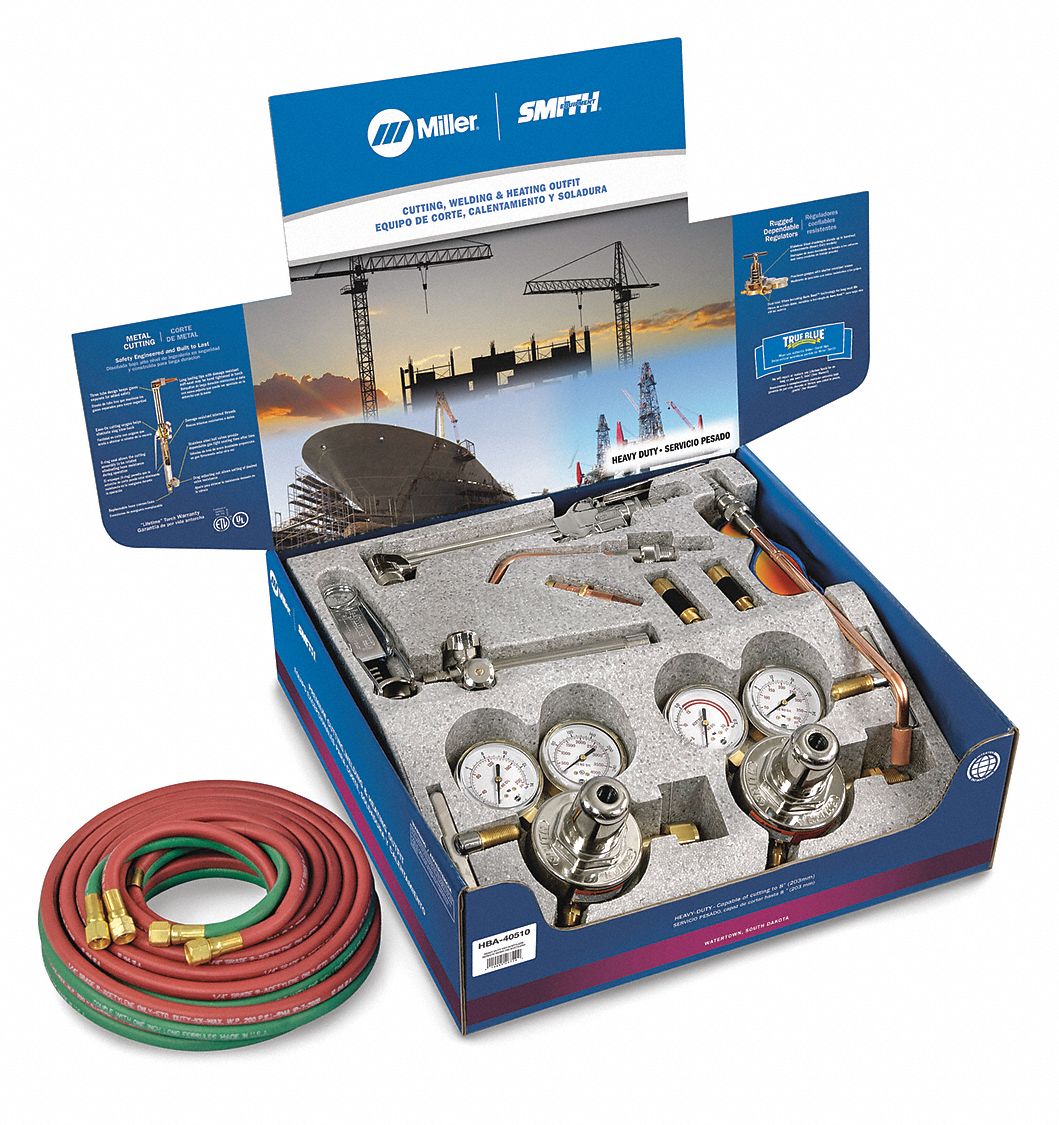 MILLER ELECTRIC HBA40510 - Gas Welding Outfit 40-175-540 40-15-510