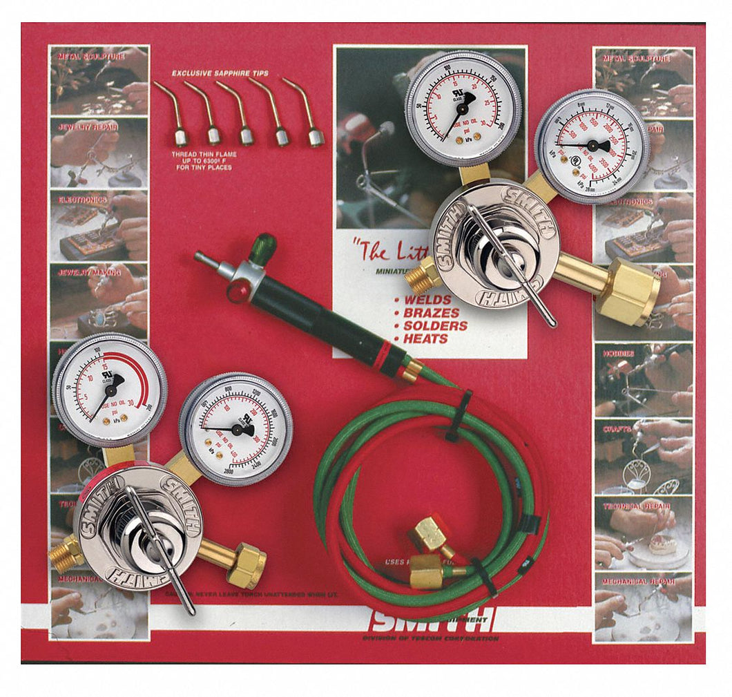 MILLER ELECTRIC 231003P - Gas Welding Outfit 30-15-510 30-20-540