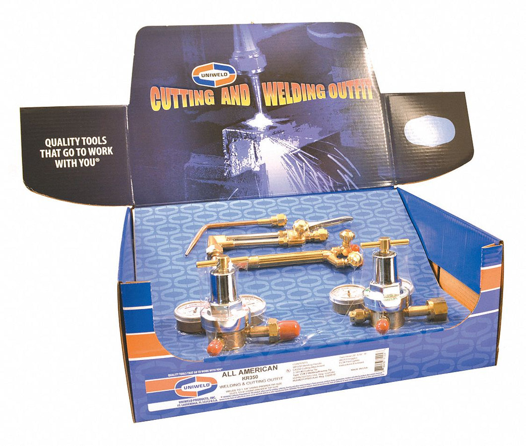 UNIWELD KR350 - Gas Welding Outfit CA350 Acetylene