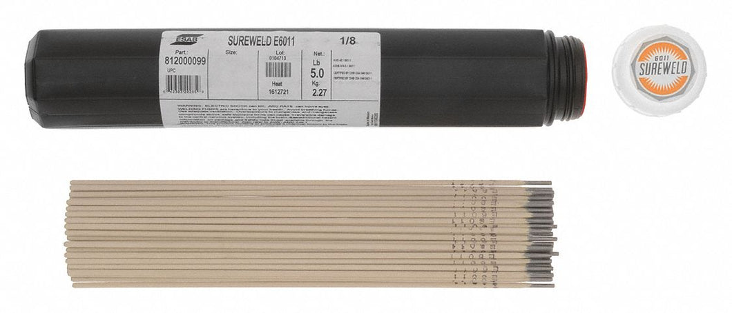 SUREWELD 812000099 - 1/8 x 14in Sureweld 6011 Electrode 5lb