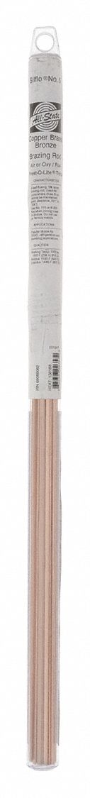 ALL-STATE 69060062 - Brazing Alloy Copper 1/8 dia. 18 L