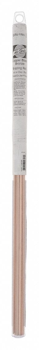 ALL-STATE 69060072 - Brazing Alloy Copper 1/8 dia. 18 L