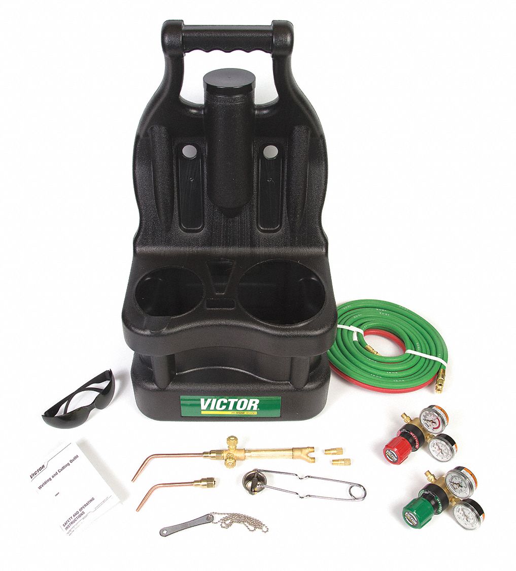 VICTOR 03840945 - Gas Welding Outfit w/Striker Tank Key