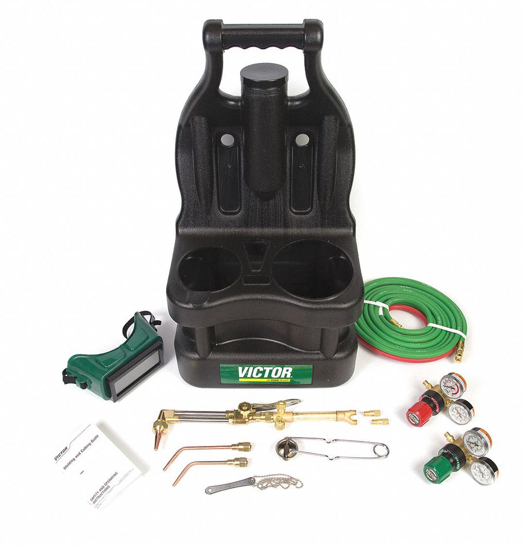 VICTOR 03840947 - Gas Welding Outfit w/Goggles Tank Key