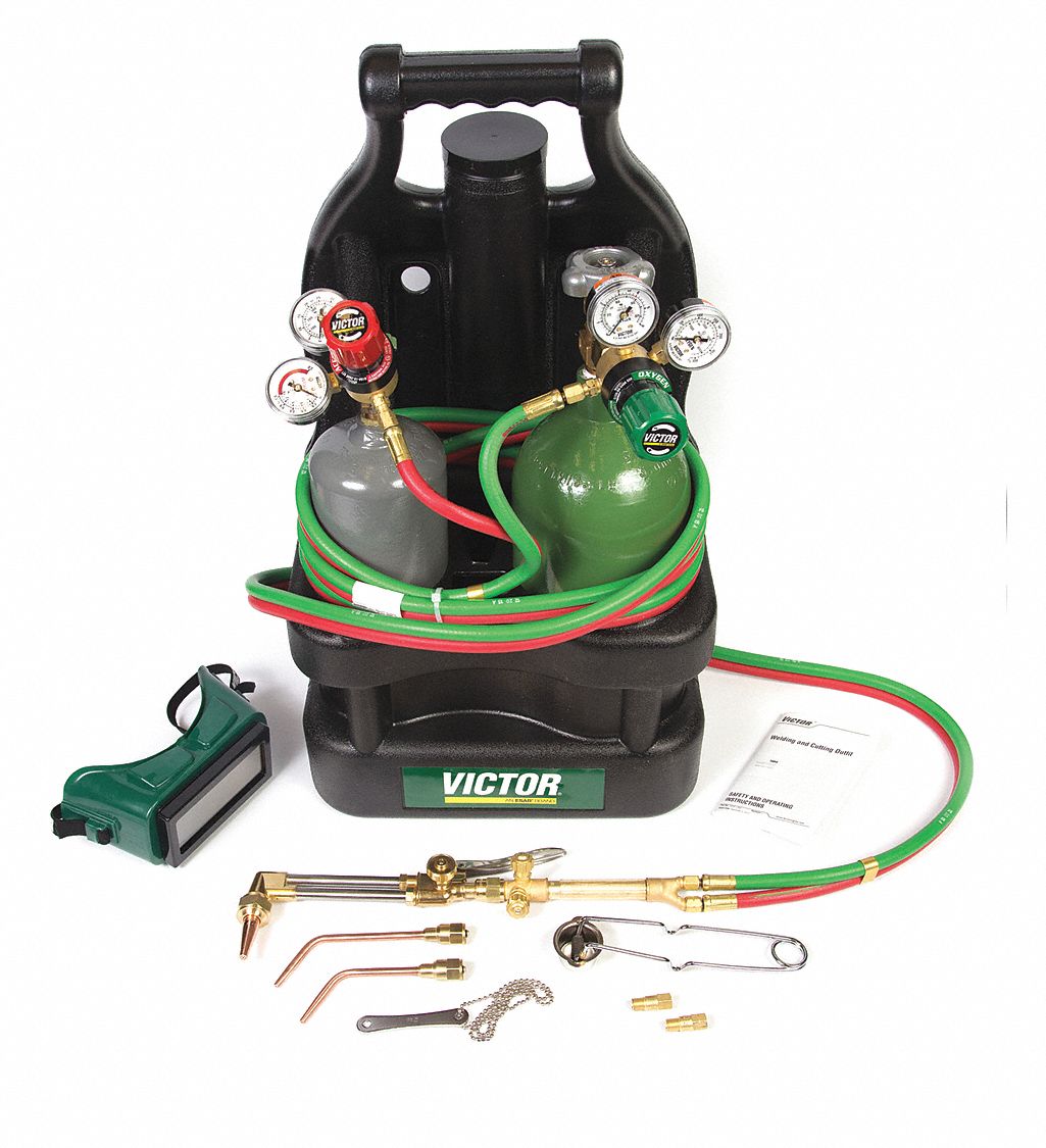 VICTOR 03840948 - Gas Welding Outfit w/Handle Cutting Tip