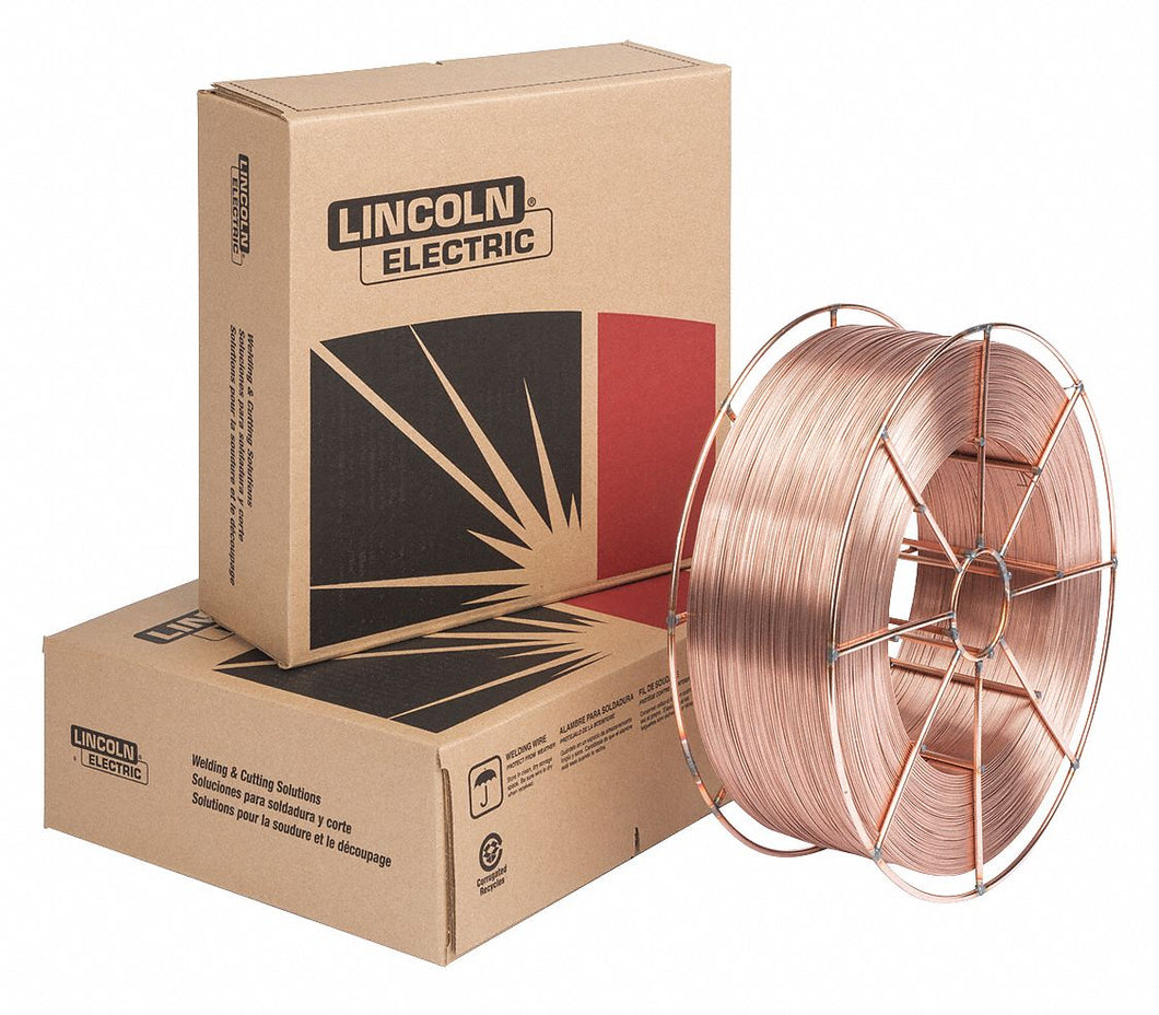 LINCOLN ELECTRIC ED031914 - MIG Welding Wire 44 lb. 0.035 in dia.