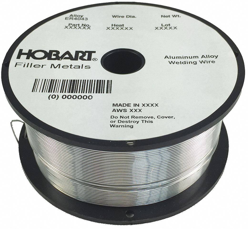 HOBART S163208G18 - MIG Welding Wire Solid Aluminum 1 lb.