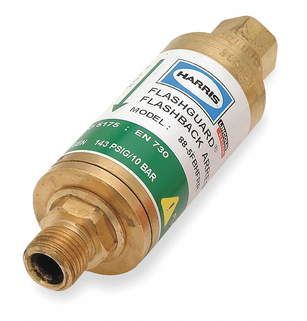 HARRIS 885FBHFRR - HF Flashback Arrestor Regulator Oxygen