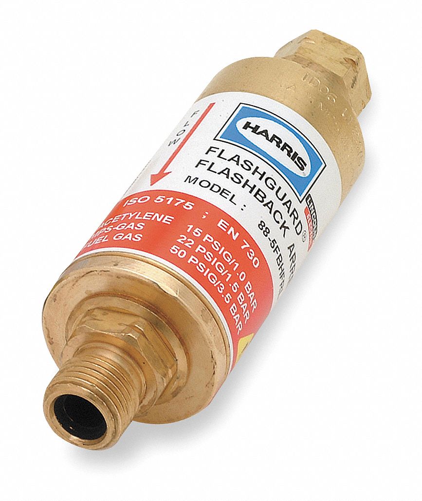 HARRIS 885FBHFRL - HF Flashback Arrestor Regulator Fuel