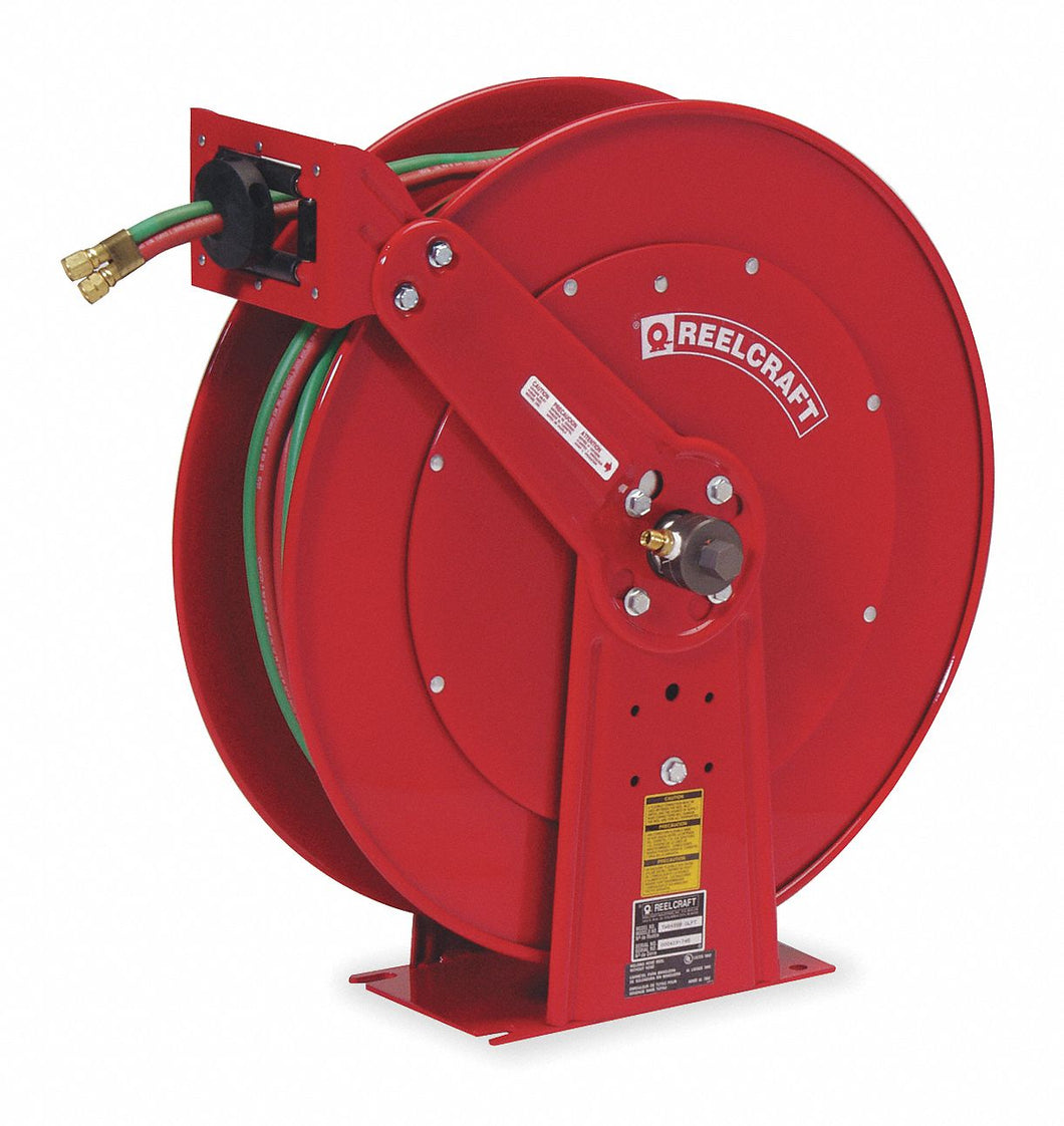 REELCRAFT TW84000OLPT - Welding Hose Reel 1/4 ID 100 ft T Grade
