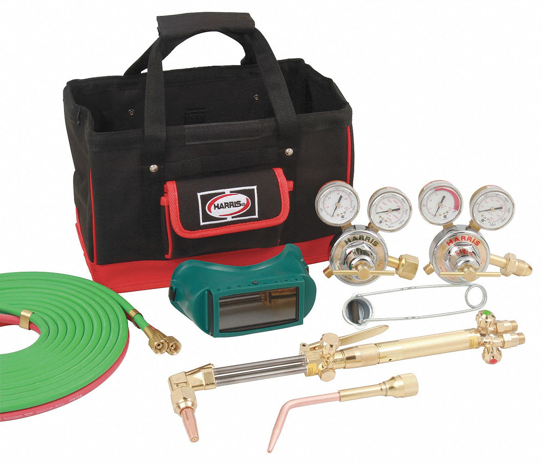 HARRIS 4403224 - Welding and Cutting Outfit #5 1AC 11 Pcs