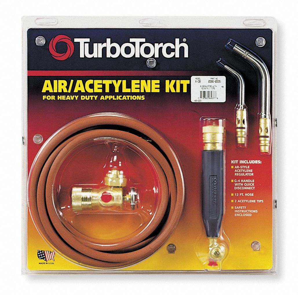 TURBOTORCH 03860335 - Air/Acetylene Kit